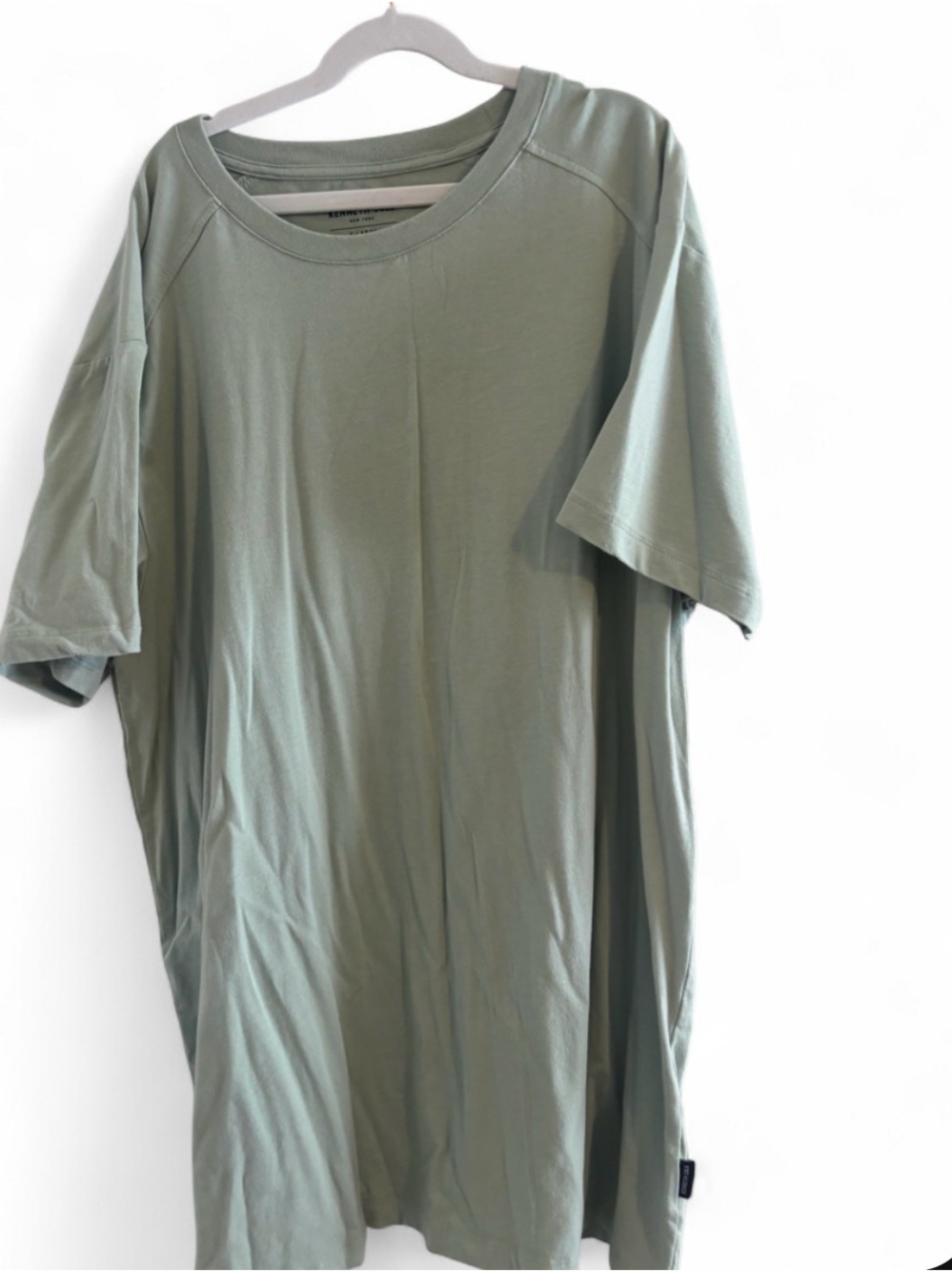 Kenneth Cole Sage Green Short Sleeve Crew Neck Tee